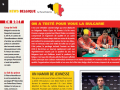 Live Poker de mai, la page belge